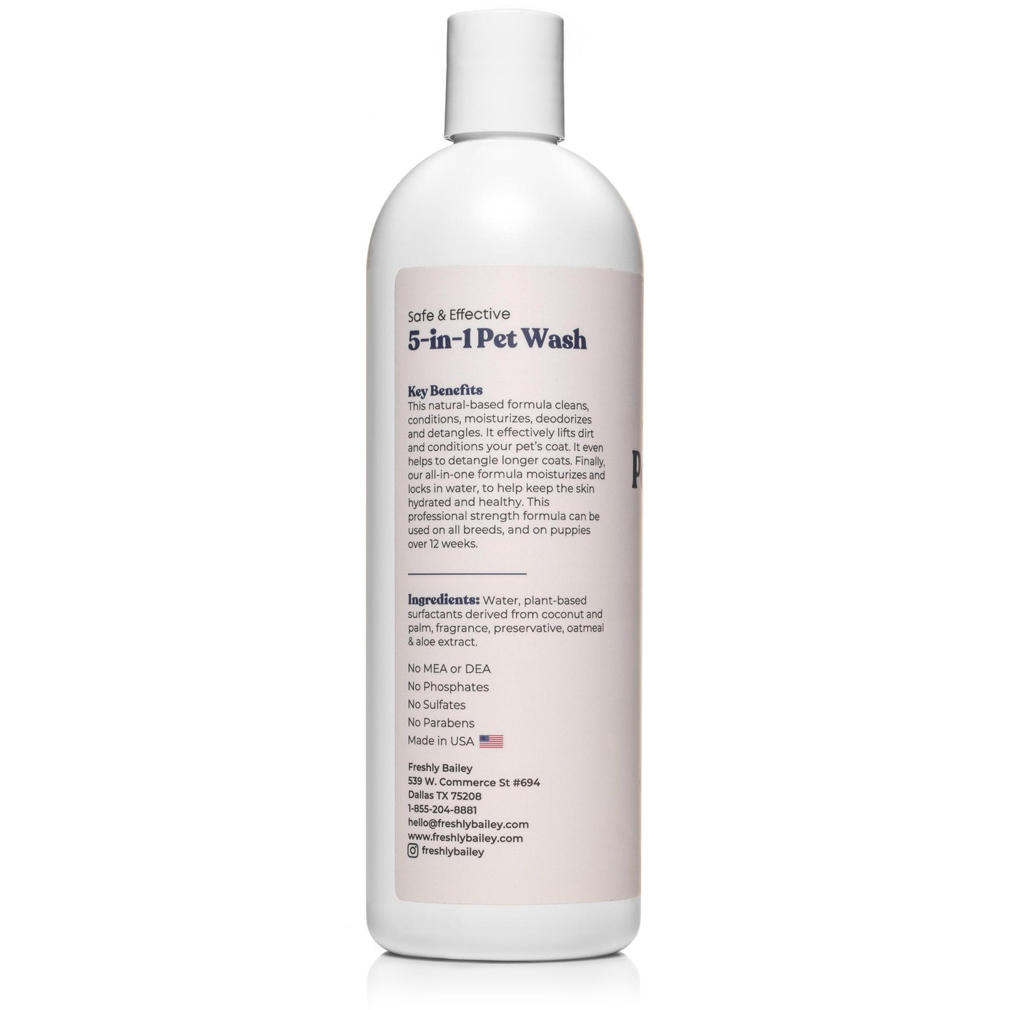 5-in-1 Pet Shampoo - Freshly Bailey