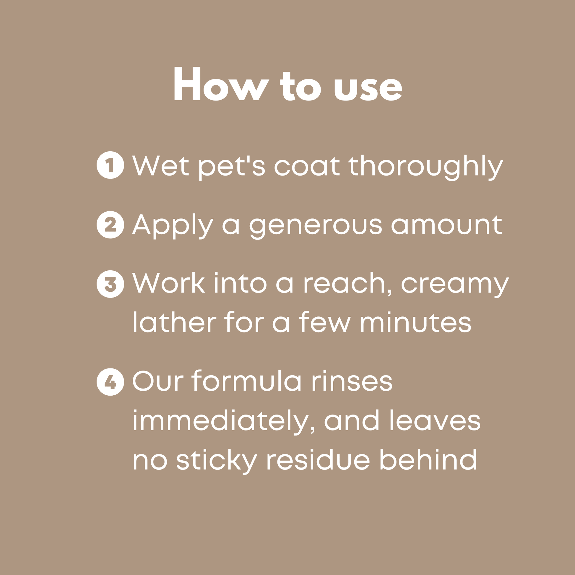 how to use doodle shampoo and conditioner