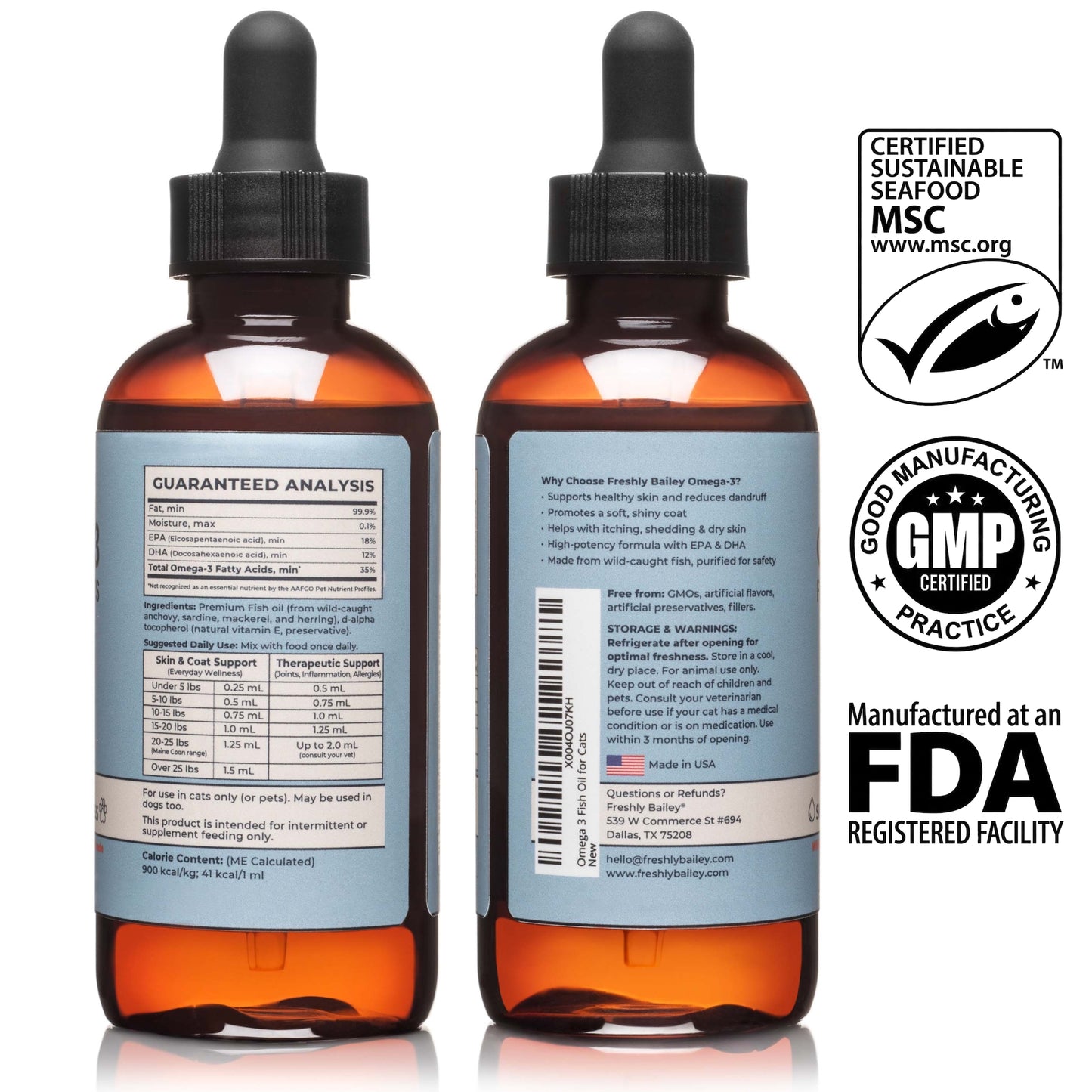 Omega 3 Fish Oil for Cats