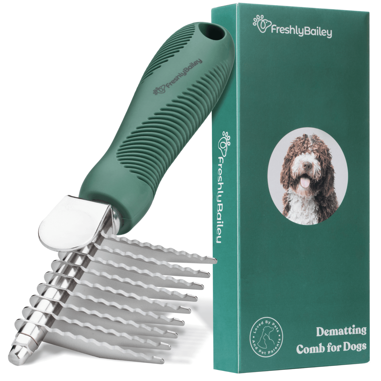 dematting comb for dogs removing mats from curly dog fur