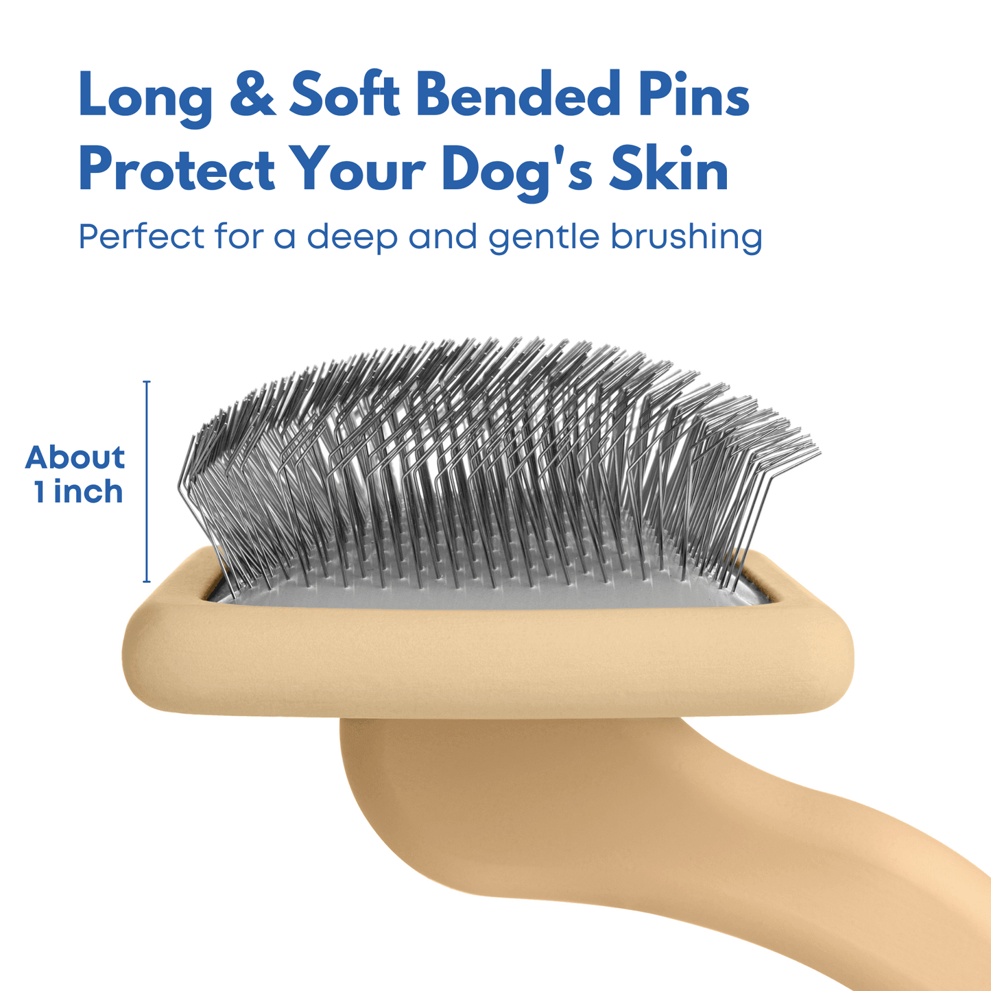 Large Long Pin Slicker Brush - Freshly Bailey