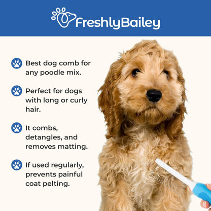 Detangling Pet Comb - Freshly Bailey