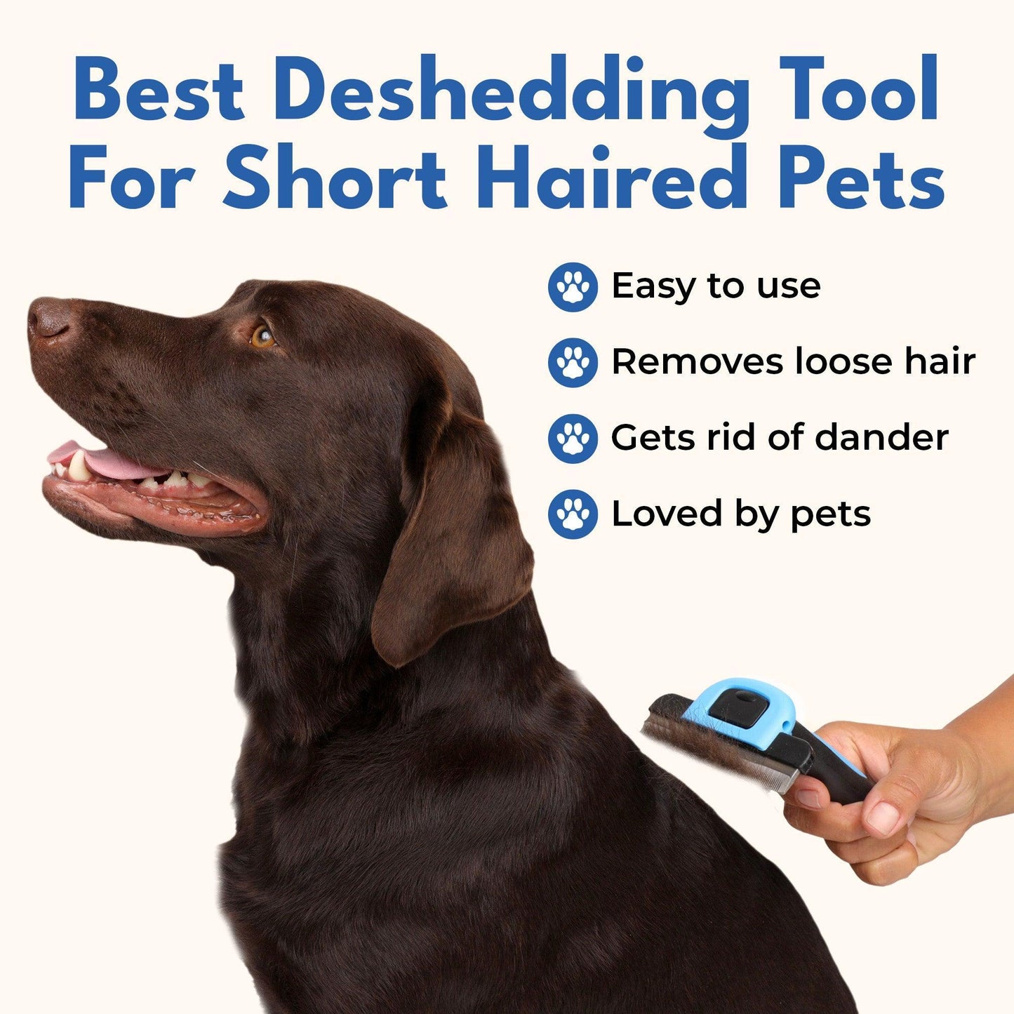Deshedding Tool For Short Hair - Freshly Bailey