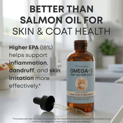 Omega 3 Fish Oil for Cats